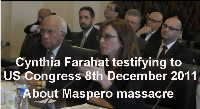 cynthia farahat testifying to congress